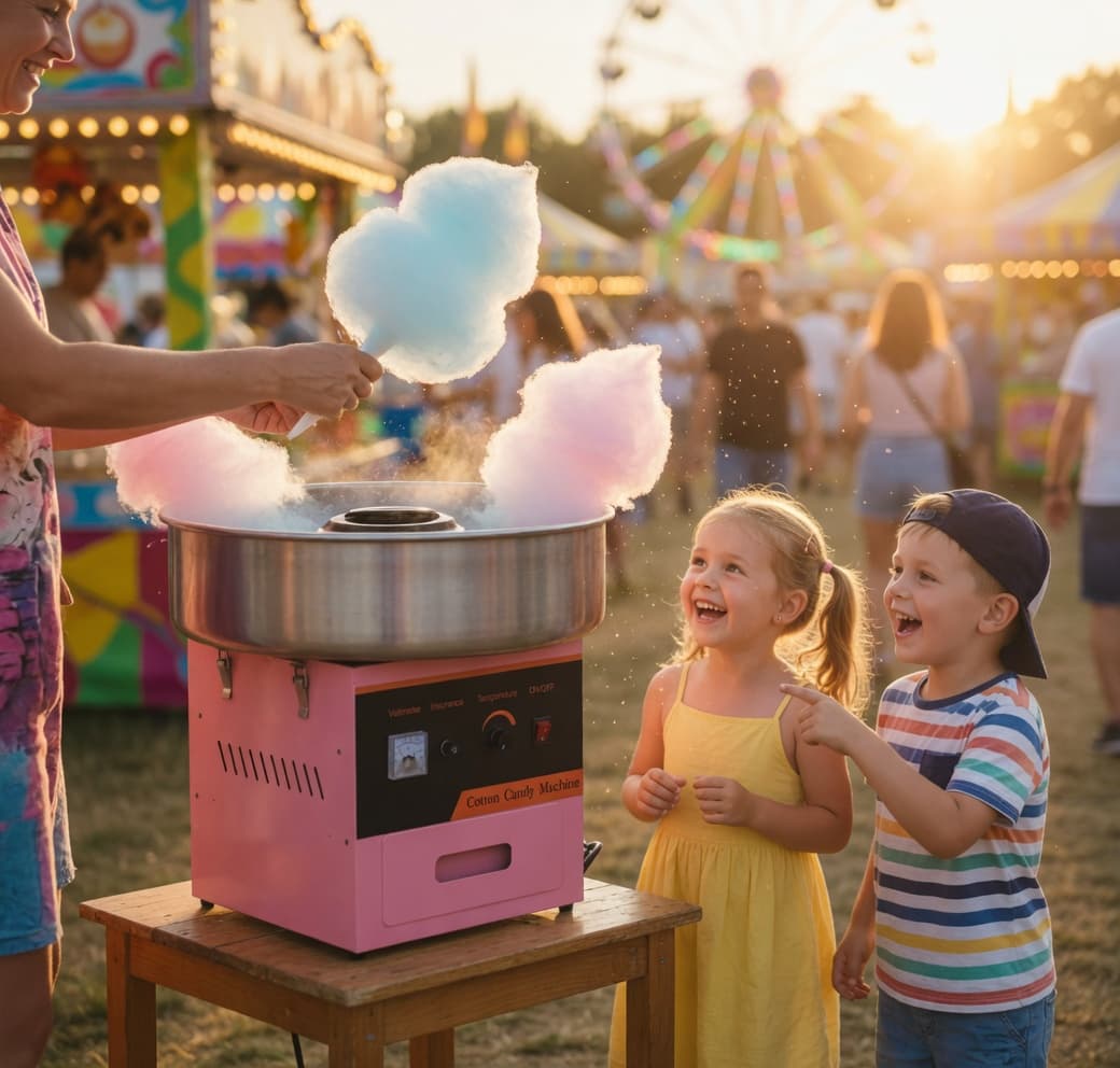 Cotton Candy Cart — Radiant Weddings