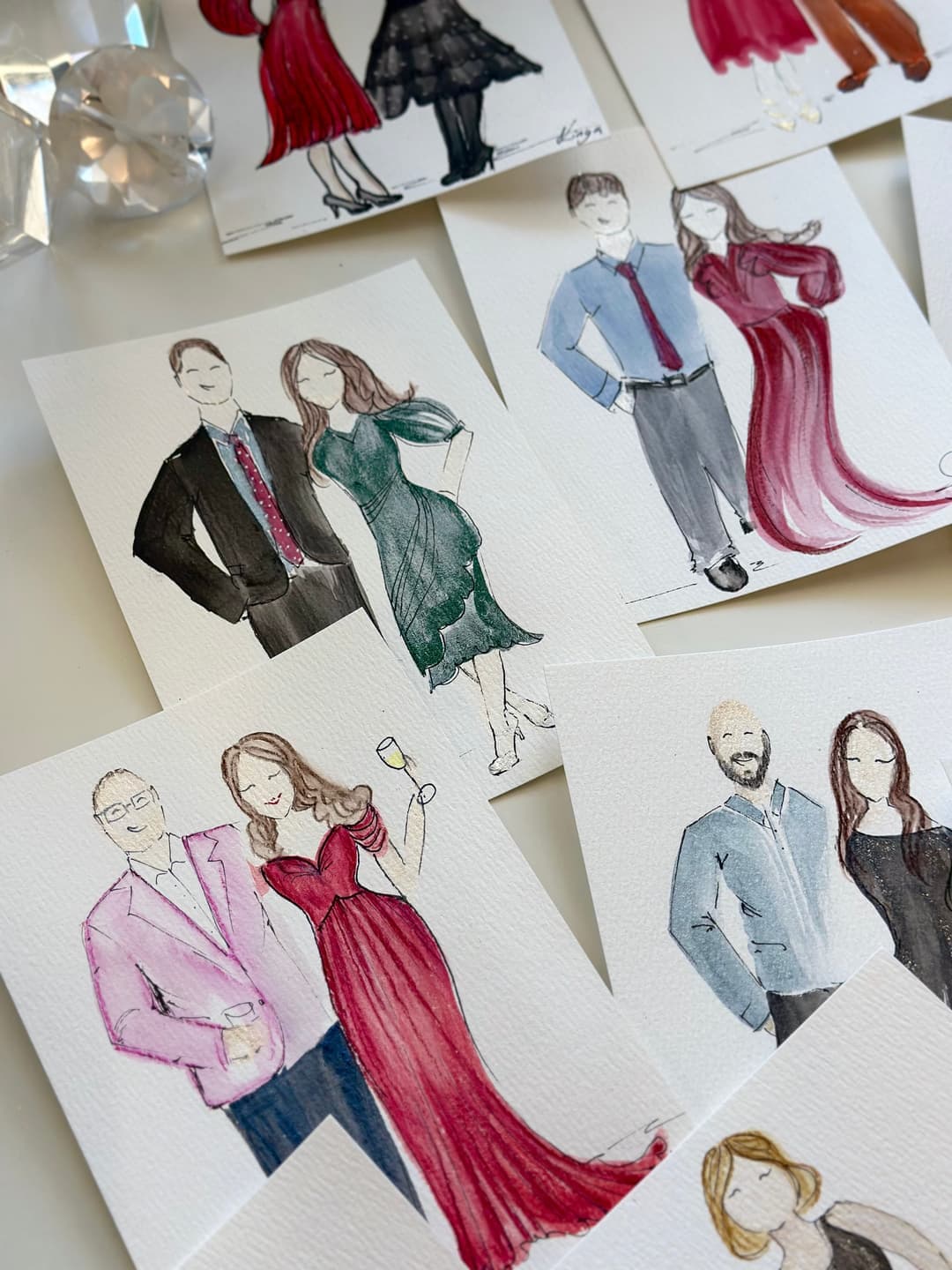 Guest Illustrations — Radiant Weddings